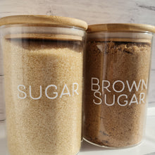 Load image into Gallery viewer, Medium Glass Storage Jar