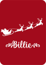Load image into Gallery viewer, Personalised Santa Sack - Red