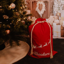 Load image into Gallery viewer, Personalised Santa Sack - Red