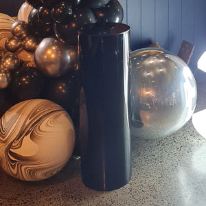 Black Round Plinth